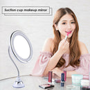 360 Rotation Mirror LED Suction Cup Shower Shave Make Up Fog Free Mirror