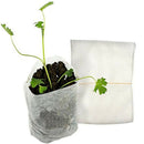 Non-Woven Nursery Bags Plants Grow Bags 100 PCS Biodegradable Seed Starter Bags