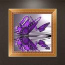5D Butterfly Diamond Embroidery Painting Cross Stitch DIY Home Decor