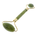 Double Rollers Jade Stone Massage Stick Wand - Rejuvenate Skin Firming for Face