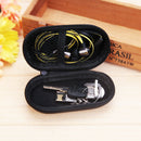 Elliptical EVA Case Cellphone Headset Bluetooth Earphone Cable Storage Box