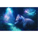 1000pcs DIY Paper Picture Puzzles Jigsaw Tiger Spirit Bird Intelligent Toys