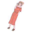100pcs/pack lovely girls Stickers scrapbooking hand book fashion girl stickerJ!E