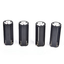 2Pcs Black Battery Holder for 3 x 1.5V AAA Batteries Flashlight Torch  M&O
