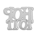 2pcs Slogan Hop To It Cutting Dies Stencil Scrapbook Embossing Craft Cards