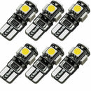 6x LED Canbus Error Free T10 5050 Interior Light Bulbs 168 192 194 2825 White AU