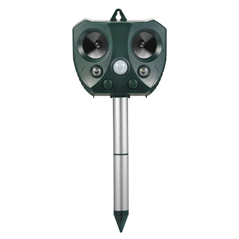 Solar Powered Animal Repeller Garden Squirrel Cat Dog Scarer Deterrent