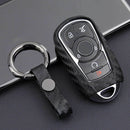Matt Carbon Fiber Smart Car Key Case Cover Protector Accessories Durable WWA