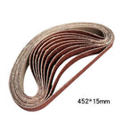 20Pcs Grinding And Polishing Replacement Sanding Belt Grit Paper For Angle