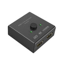 HDMI Switcher 2 Ports Bi-direction Manual Switch 2 x 1/1 x 2 HDMI Hub-HDCP