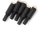 5x IMC 5.5mm x 2.1mm  Female DC Power Socket Jack Connector Adapter LJU