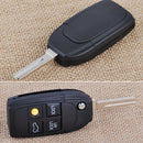 4Button Flip Remote Key Fob Shell Folding Case fit for Volvo S40 V40 C70 S60 S80