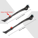 Adjustable Height Aluminium Alloy Non Slip Bike Kickstand For 24 To 26 Inch