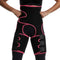 Womens 3-in-1 Thigh Shaper Underbust Girdle Belt Exercise Body Shaper Pink - M