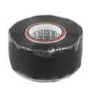 Waterproof Silicone PerformanceRepair Tape Bonding Wire Film Tape (Black) A