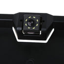 Car 8 LED Auto European Backup Licence Plate Frame Rear View Park Reverse Camera