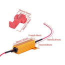 4x 50W 6ohm Load Resistor For Fix LED Bulb Fast Hyper Flash Turn Signal Blink Dz