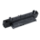 SATA 22 Pin Male to 22 Pin Female Left Angle Adapter