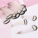 100pcs Beautiful Natural Feather Plume Christmas Holiday Decor New KXV