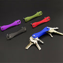Fashion Key Organizer Holder Key Clip Smart Flexible Key Chains Case Keychain TO