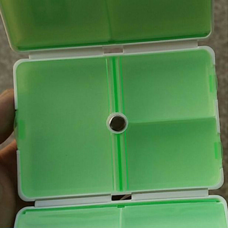 Portable 7 Days Mini Cute Plastic Pill Box Medicine Case Reminder Pill Hold