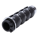 25 MM UNIVERSAL KNOB ALUMINIUM RUBBER HANDLE CUSTOM MOTORCYCLEBLACK X2K3