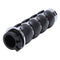 25 MM UNIVERSAL KNOB ALUMINIUM RUBBER HANDLE CUSTOM MOTORCYCLEBLACK X2K3