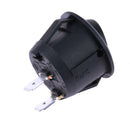 5pcs Car Round Rocker Boat Motorcycle Toggle ON/OFF Switch Push Button Switch