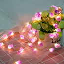 Easter Decorations Lights Rabbit Bunny Festive String Lights Battery with Remote