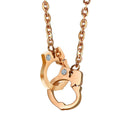 Stainless Steel Necklace Charming Pendant Necklace Long Pendant Necklace
