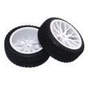 4x 1/16 Rally Tire  Car Tires Buggy Tyre Pull Rally Wheel for RC Car
