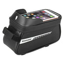Waterproof Mountain Bike Top Tube Bag Cycling Touch Screen Phone Pannier