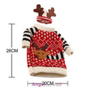 Wine Bottle Cover Xmas Santa Table Decor Christmas Bottle Cap Party Gift Hot