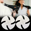 Power Plastic Mini Fan Blade 4 Leaves For Hairdryer Motor Easy To Install R E0C8
