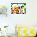 5D DIY Full Drill Diamond Painting Cross Stitch Embroidery Kit (Dog 02)