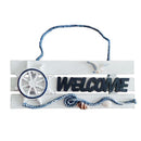 " Welcome" Wooden Sign Beach Ocean Nautical Seaside Theme Bar Shop Decor