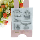 Happy birthday cake stamps seal scrapbooking album card decor diary diy LJ