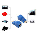 HDMI TX/RX Adapter CAT6 CAT5e Blue HD 1080P Transmitter HDMI Extender Signal