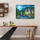 Hut 5D Full Round Diamond Painting DIY Cross Stitch Embroidery (LD320)
