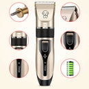 Professional Pet Hair Trimmer Kit Electric Dog Cat Grooming Clipper Machine