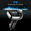 Car Kit Bluetooth Charger Hands-Free Calling MP3 Player FM Transmitter Adapter