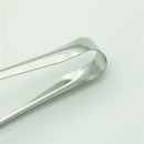 Stainless Steel Barbecue BBQ Clip Bread Food Ice Clamp Tong Tool Bar Kitchen  Z