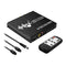 192KHz USB DAC Digital to Analog Audio Converter, with Remote, Bass Adjustment,