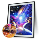 Space 5D DIY Full Drill Round Diamond Painting Embroidery Cross Stitch(4)