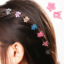 30 PCS Mini Claw Hair Clips Kids Baby Girls Plastic Hairpins Clamp Flower HOT