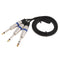 2Pieces 1/4 Inch TRS Stereo To Dual 1/4 Inch TS Mono Y-Splitter Cable