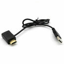 Hdmi Male To Female Connector + USB 2.0 Charger Cable Spliter Adapter Exten