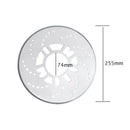 6PCS Aluminium Disc Brake Cover Vehicle Wheel Decorative Rotor Cross Drilled hgd