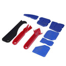 10pcs Home Remover Caulk Finisher Sealant Smooth Scraper Grout Kit Tools