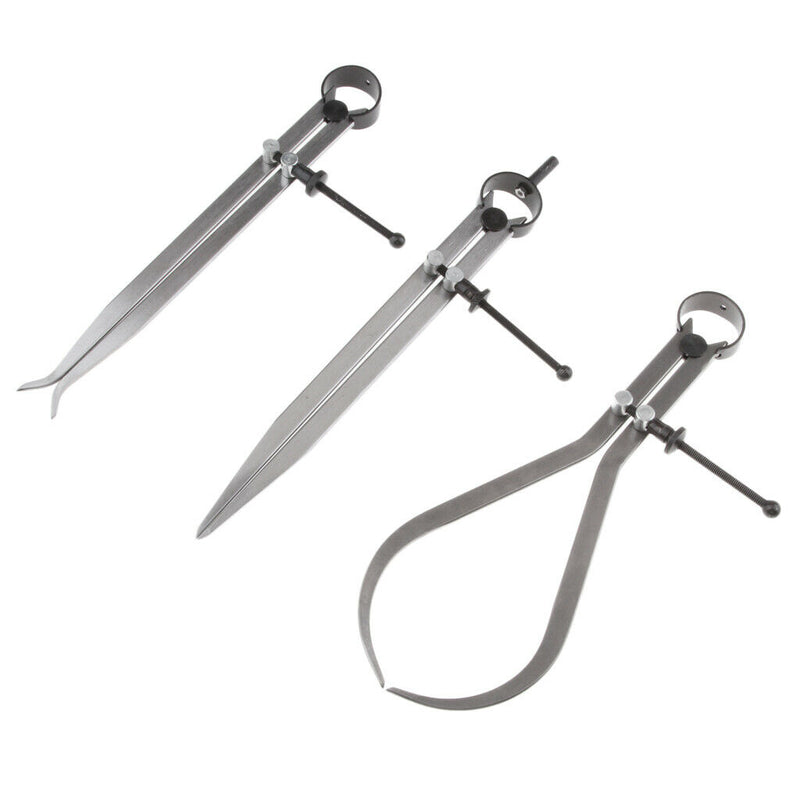 6'' 150mm Set of 3, Inside, Outside and Divider Spring Caliper Sets